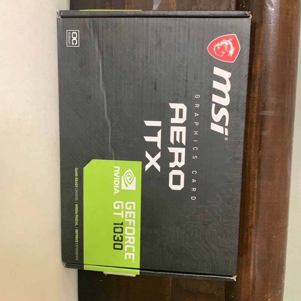 MSI Graphics Card Aero ITX Geforce GT 1030